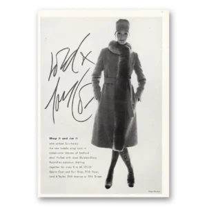 1971 Lord & Taylor Print Ad | Wrap It And Rim It