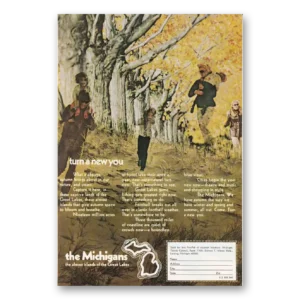 1971 Michigan Print Ad | New You