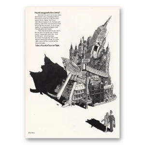 1971 Pan Am Print Ad | On Tape