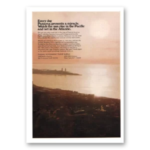 1970 Panama Print Ad | Every Day