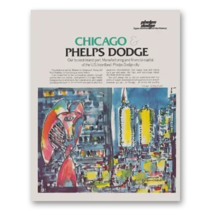1971 Phelps Dodge Print Ad | Chicago