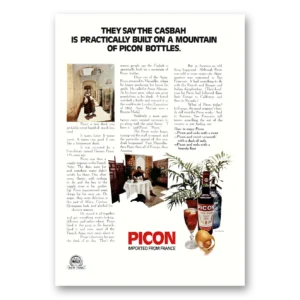 1971 Picon Print Ad | Casbah