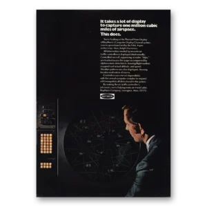 1971 Raytheon Print Ad | One Million