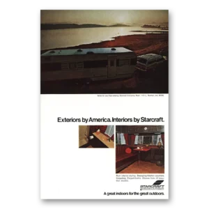 1971 Starcraft Campers Print Ad | Exteriors By America