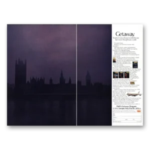 1971 TWA Airlines Print Ad | Getaway