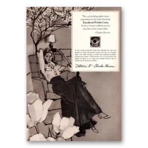 1971 Ultima II Print Ad | Wrinkle Creme