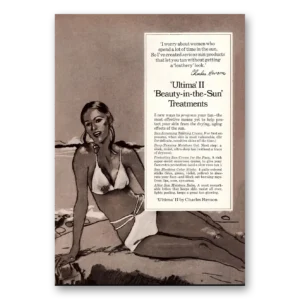 1971 Ultima II Print Ad | Sun Treatments