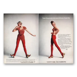 1971 Vanity Fair Print Ad | Leg Fashions