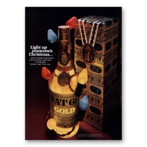 1971 VAT69 Print Ad | Christmas