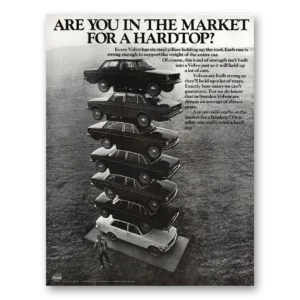 1971 Volvo Print Ad | Market Hardtop