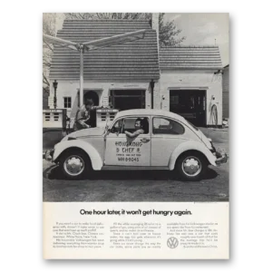 1970 Volkswagen Beetle Print Ad | Hong Kong