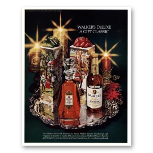 1971 Hiram Walker Print Ad | Walkers Bourbon