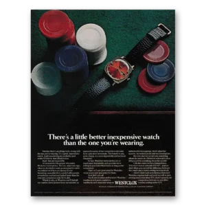 1971 Westclox Watches Print Ad | Little Better