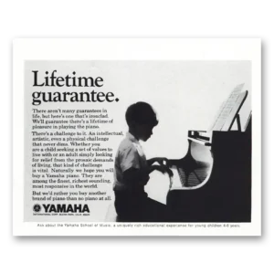 1971 Yamaha Piano Print Ad | Lifetime