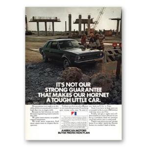 1972 AMC Hornet Print Ad | Tough Little Car