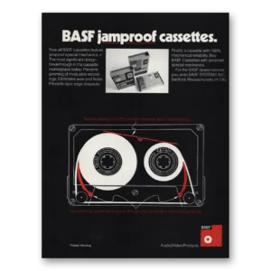 1972 BASF Print Ad | Jamproof