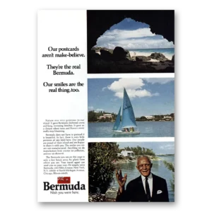 1972 Bermuda Print Ad | Our Postcards