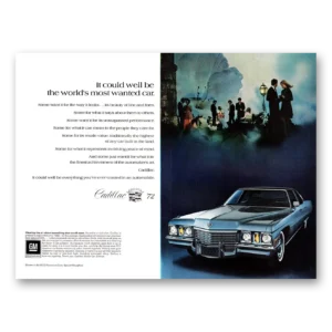1971 Cadillac Sixty Special Brougham Print Ad | Most Wanted