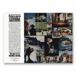 1972 Southern California Print Ad | Picture You