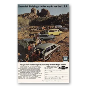 1972 Chevrolet Wagons Print Ad | Oak Creek