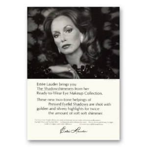 1972 Estee Lauder Print Ad | Shadowshimmers