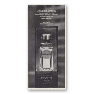 1972 Givenchy Parfum Print Ad | Todays Woman