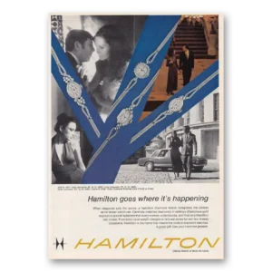 1972 Hamilton Watch Print Ad | Its Happening