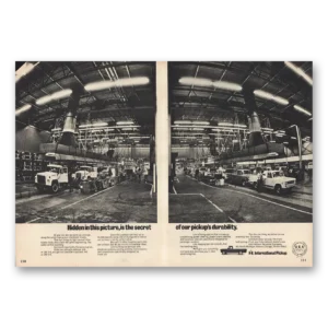 1972 International Trucks Print Ad | Hidden In Picture