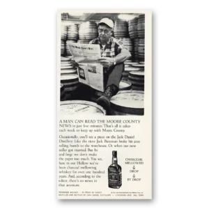1972 Jack Daniels Print Ad | Moore County News