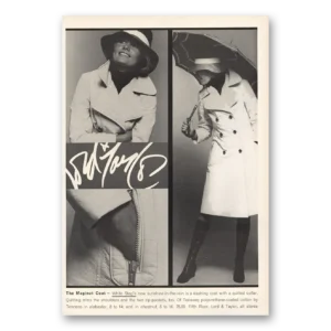 1972 Lord & Taylor Print Ad | The Maginot Coat
