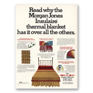 1972 Morgan Jones Print Ad | Insulaire