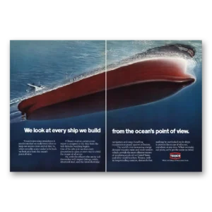 1972 Texaco Print Ad | Oceans Point View
