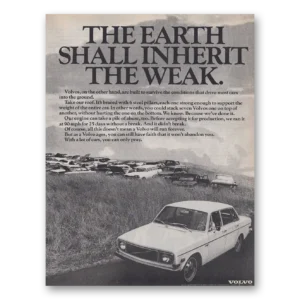 1971 Volvo Print Ad | Inherit Weak