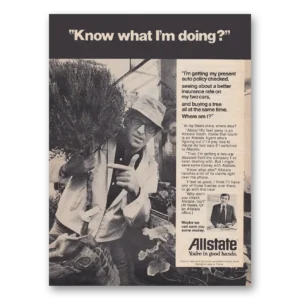 1973 Allstate Insurance Print Ad | Know What