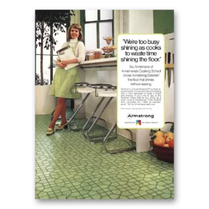 1973 Armstrong Print Ad | Too Busy Shining