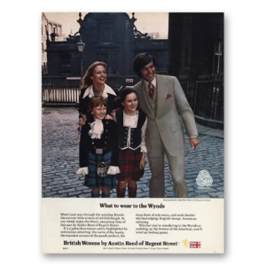 1973 Austin Reed of Regent Street Print Ad | Wynds
