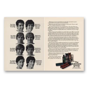 1973 Brylcreem Print Ad | Nose Is Too Big