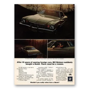 1973 Buick Regal Print Ad | Bill Notman