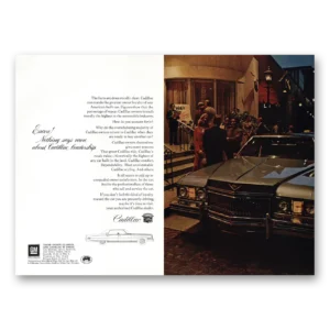 1973 Cadillac Print Ad | Encore