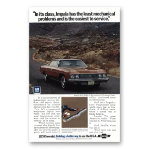 1973 Chevrolet Impala Print Ad | Mechanical Problems