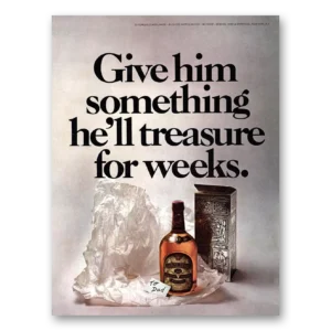 1973 Chivas Regal Print Ad | Give Something