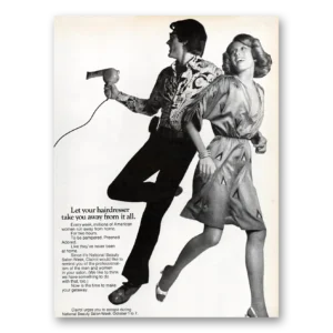 1973 Clairol Print Ad | Hairdresser