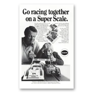1973 Cox Super Scale Sets Print Ad | Racing Together