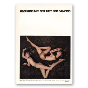 1973 Danskins Print Ad | Not Just For Dancing Pure Design