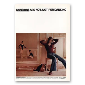 1973 Danskins Print Ad | Denim