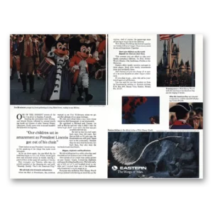 1973 Eastern Airlines Print Ad | Walt Disney