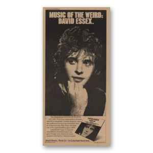 1974 David Essex Print Ad | Rock On