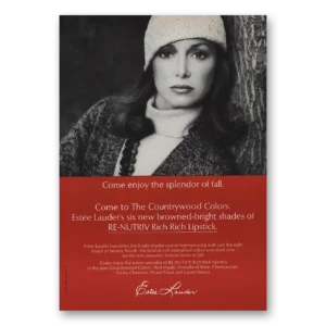 1973 Estee Lauder Print Ad | Enjoy Splendor Fall