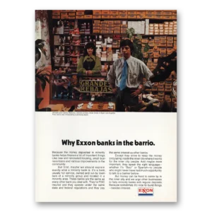 1973 Exxon Print Ad | Banks Barrio