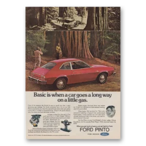 1973 Ford Pinto Print Ad | Long Way